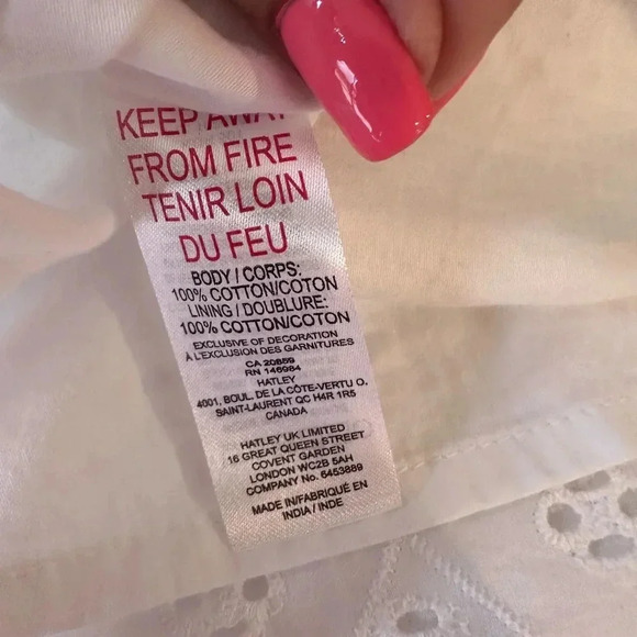 Hatley White Eyelet Dress - Picture 9 of 9